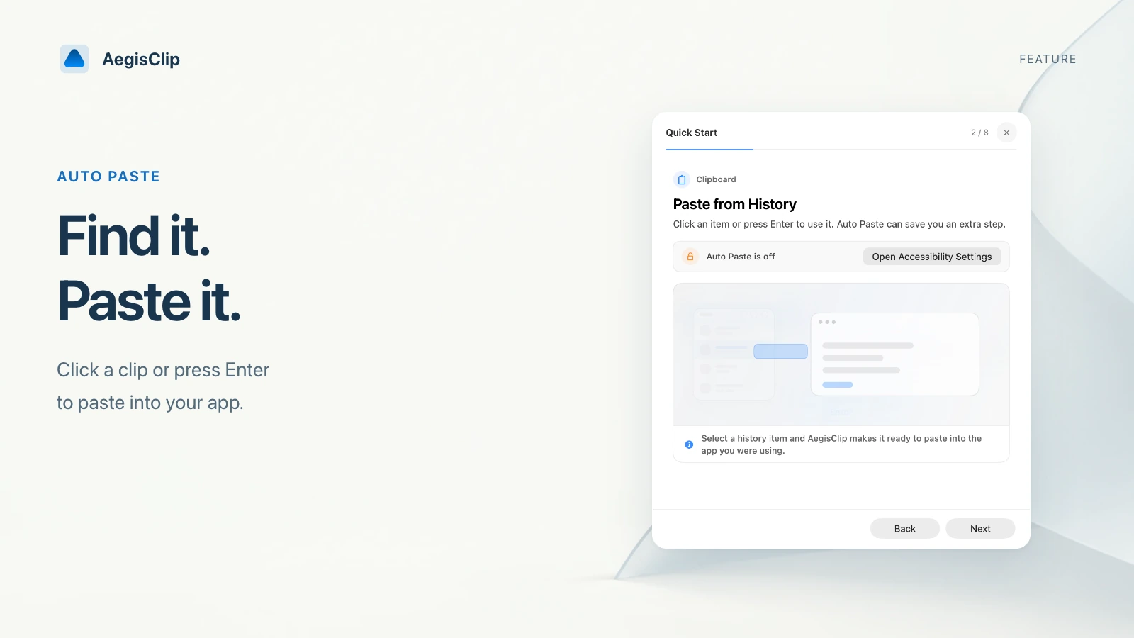 Auto Paste for Mac