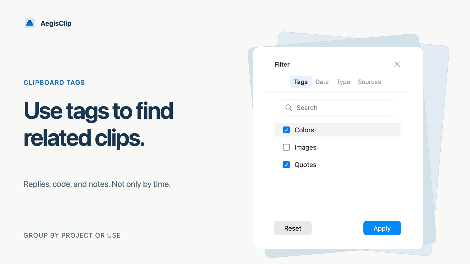 Clipboard Tag Management